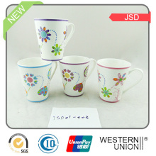 Ec-Friendly V Shape Ceramic Coffee Cup for Promotional Gift